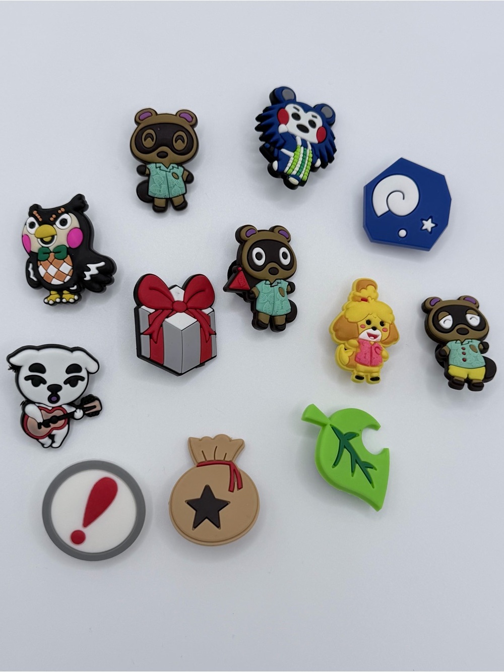 Animal Crossing 12 Piece Crocs Shoe Charms Jibbitz Nintendo New